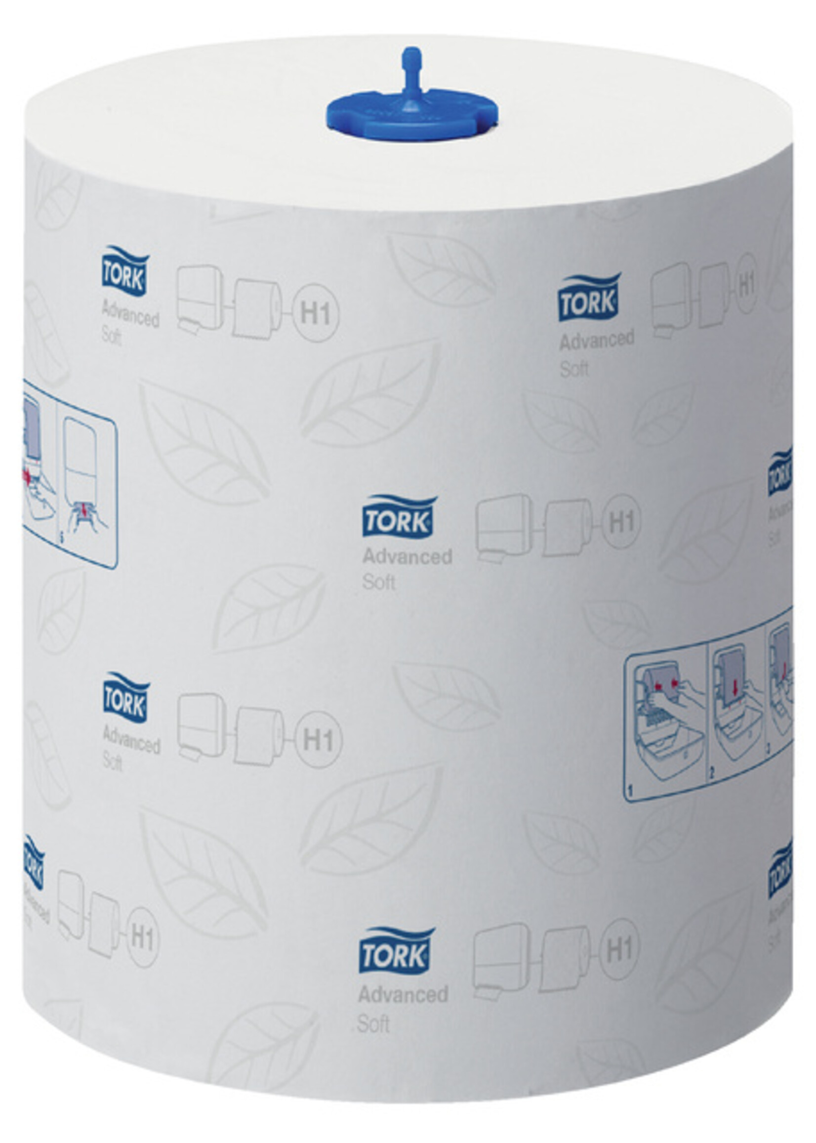 Tork Handdoekrol Tork Matic H1 advanced 2-laags scheurbestendig 150m wit 290067