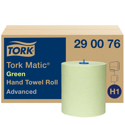 Tork Essuie-mains Tork Matic H1 290076 Advanced 2 épaisseurs 150m vert