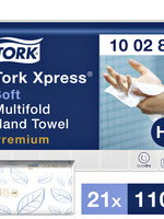 Tork Handdoek Tork H2 multifold Premium kwaliteit 2 laags wit 100288