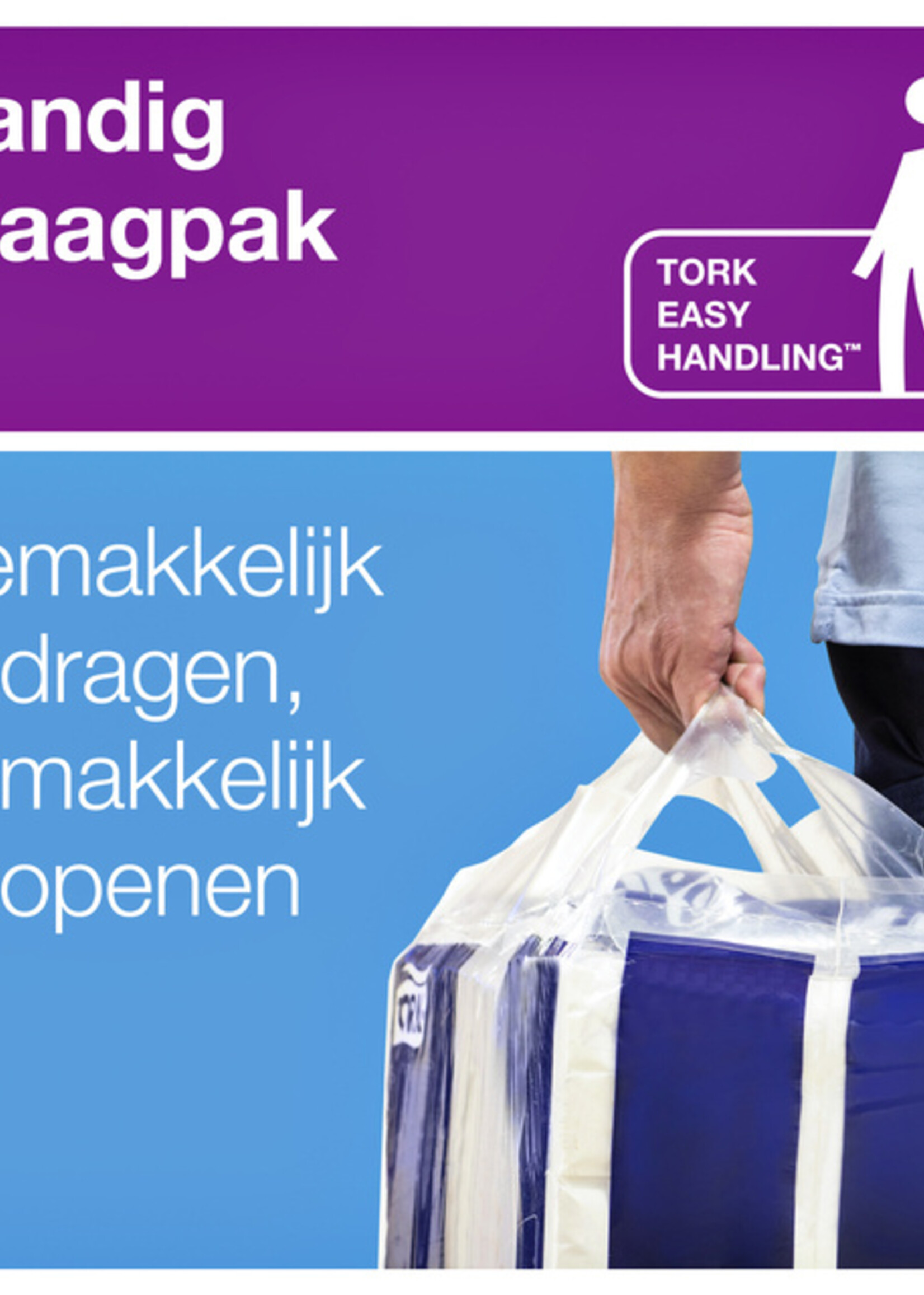 Tork Essuie-mains papier Tork H2 Premium Multifold 100288 2 ép blanc