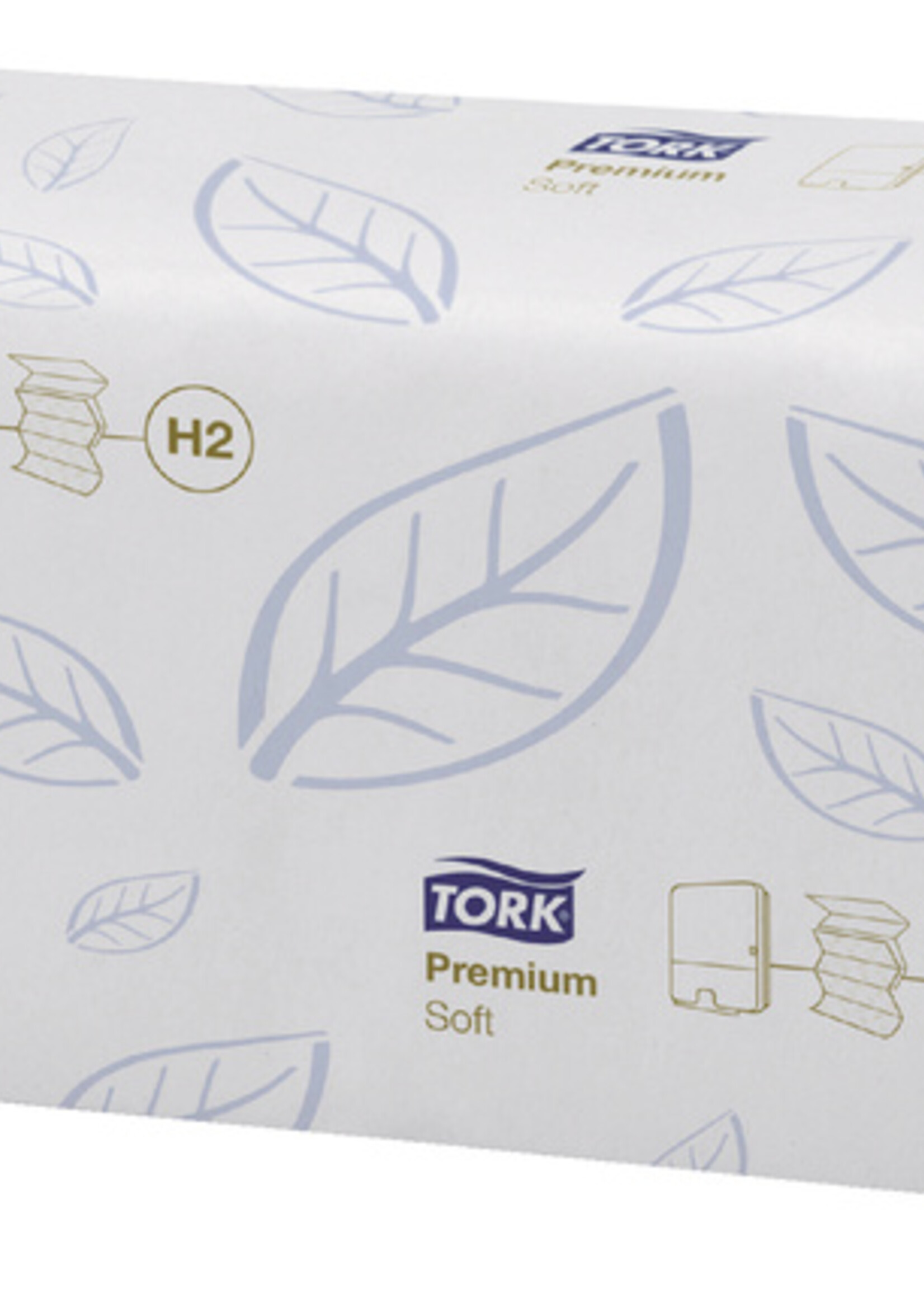Tork Essuie-mains papier Tork H2 Premium Multifold 100288 2 ép blanc