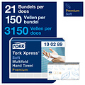 Tork Essuie-mains Tork Xpress H2 100289 Advanced multifold 2 épaisseurs blanc