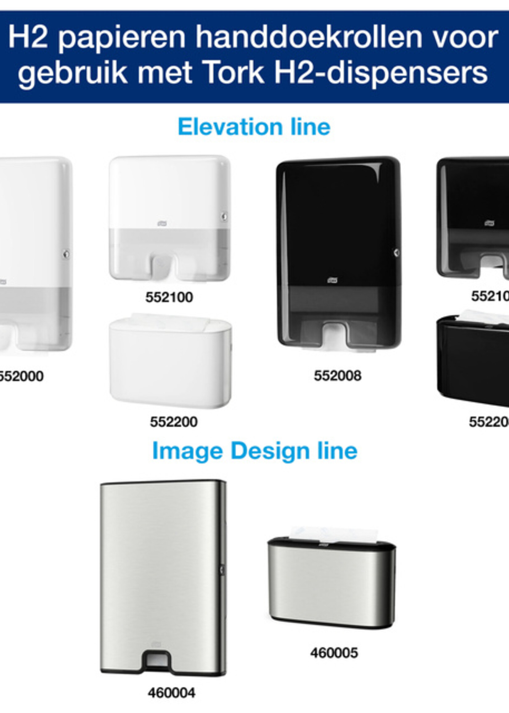 Tork Handdoek Tork Xpress H2 multifold Premium 2-laags wit 100289