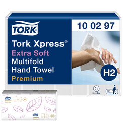 Essuie-mains Tork Xpress H2 100297 Multifold 2 ép blanc