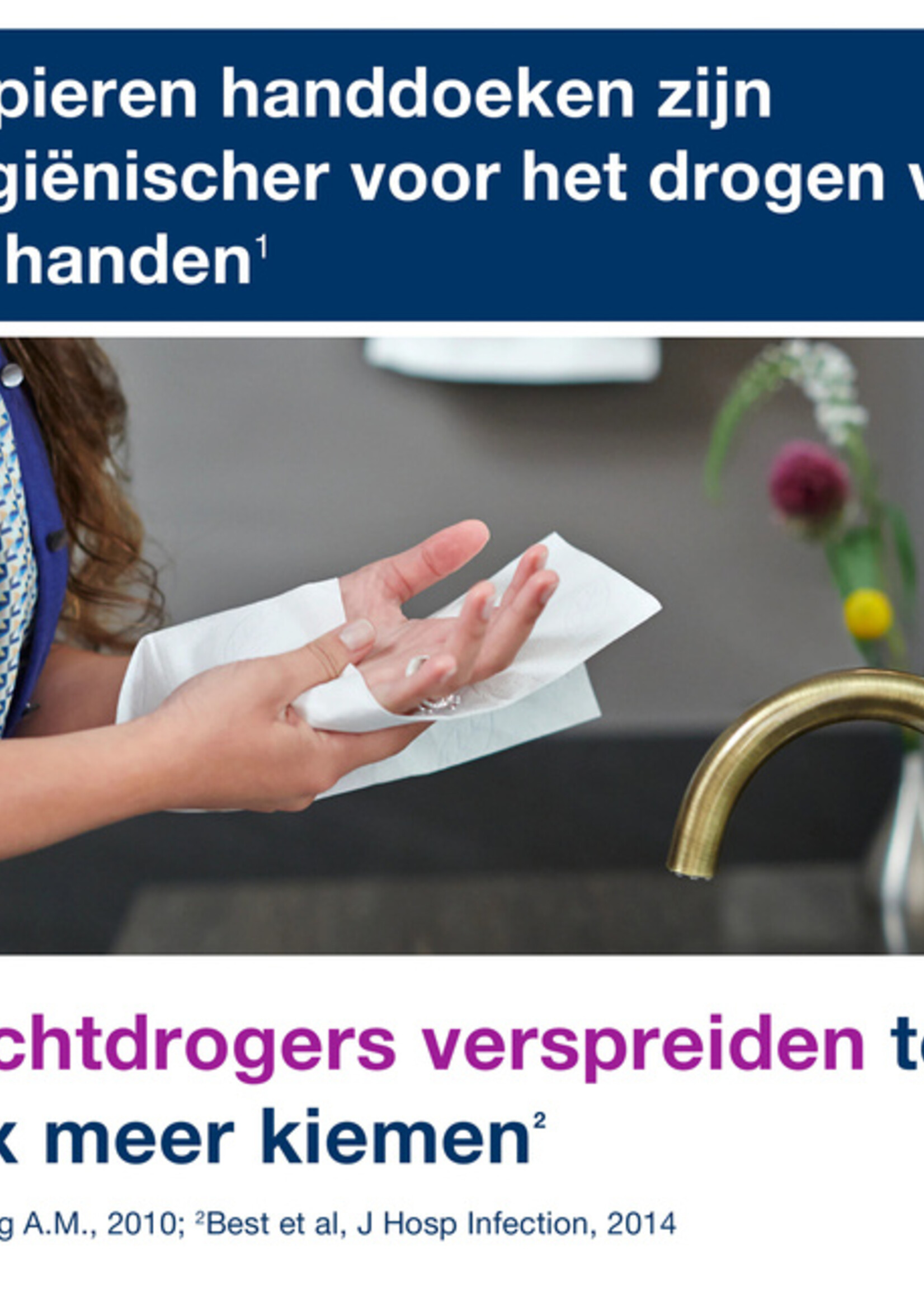 Tork Handdoek Tork Xpress H2 multifold en 2-laags wit 100297