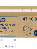 Tork Handdoek Tork Xpress H2 multifold universal vouwhanddoeken 1 laags wit 471093