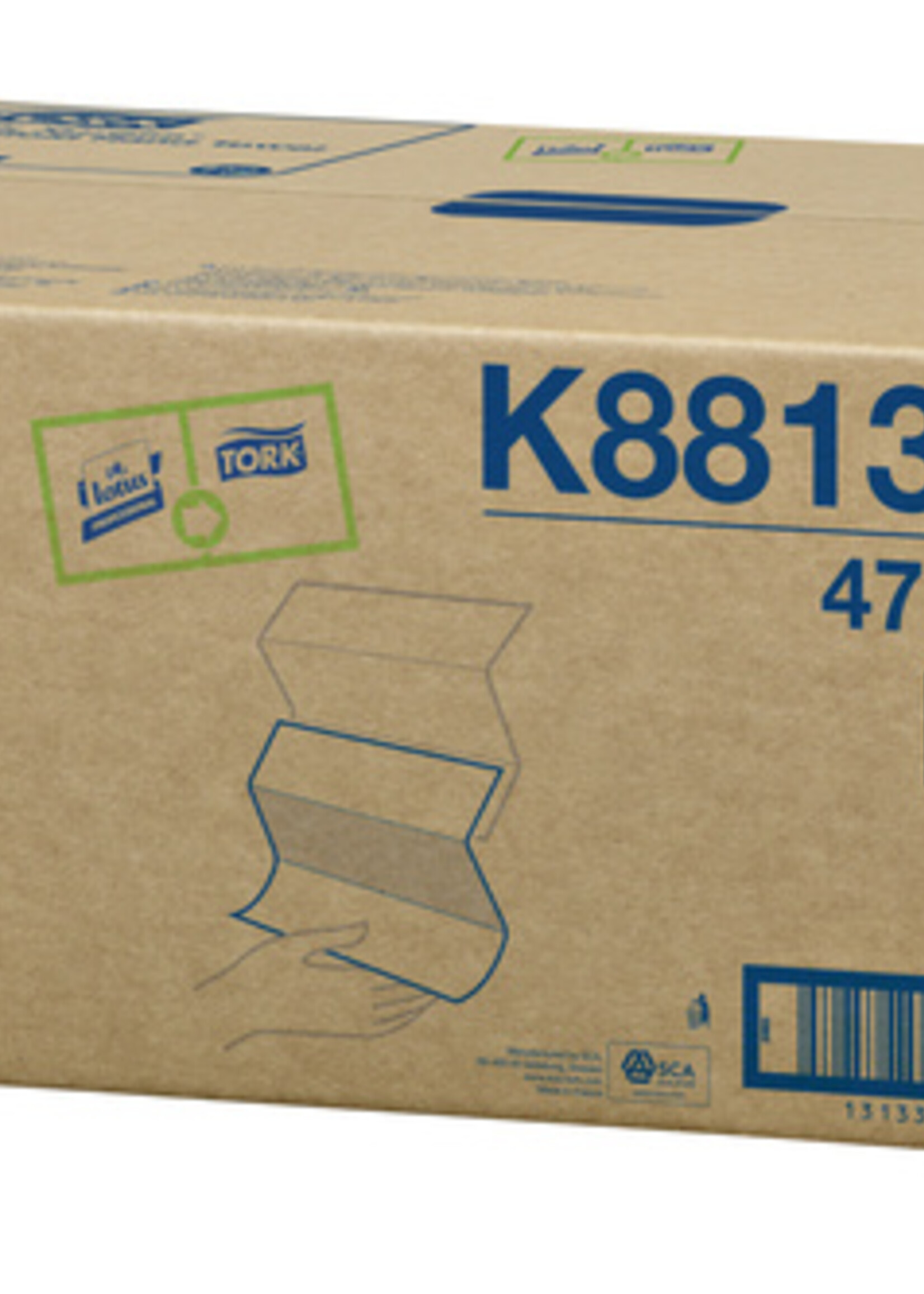 Tork Essuie-mains Tork Xpress H2 471093 Universal multifold 1 épaisseur blanc