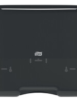 Tork Handdoekdispenser Tork Mini H3 Elevation voor C- en Z-vouw  handdoek zwart 553108