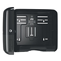 Tork Handdoekdispenser Tork Mini H3 Elevation voor C- en Z-vouw  handdoek zwart 553108