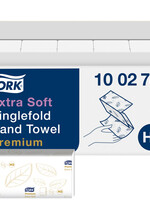 Tork Handdoek Tork H3  Z-gevouwen premium 2-laags wit 100278