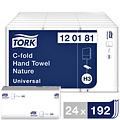 Tork Essuie-mains Tork H3 120181 Universal pli-C 1 épaisseur naturel