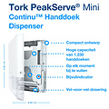 Tork Distributeur essuie-mains Tork PeakServe Mini Continuous 552550 blanc