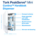 Tork Handdoekdispenser Tork  PeakServe® Mini Continu™ H5 Elevation wit 552550