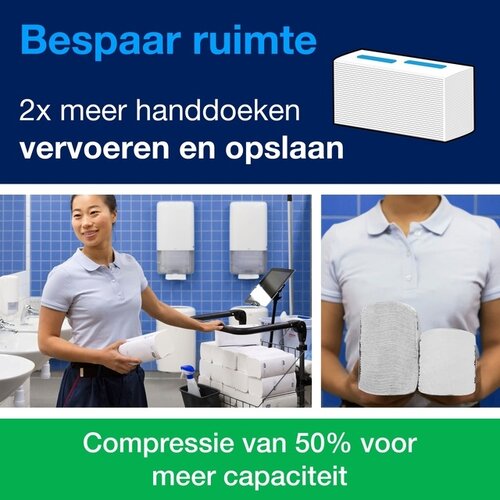 Tork Handdoek Tork PeakServe Continu H5 universal gecomprimeerd wit 100585