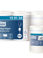 Tork Poetspapier Tork M2 1 laags  6 rollen wit 100134