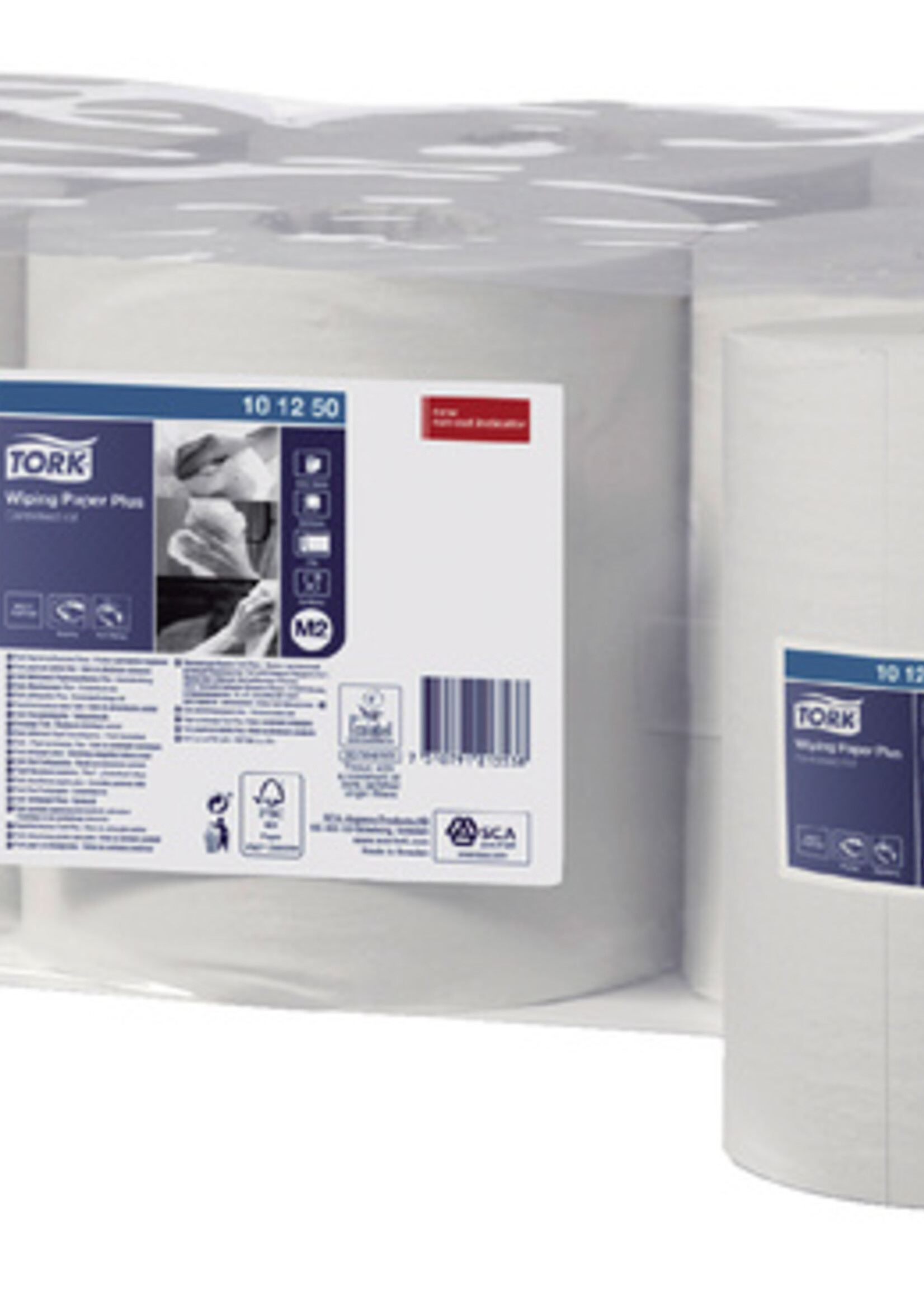 Tork Poetspapier Tork Wiping plus M2  160m wit 101250