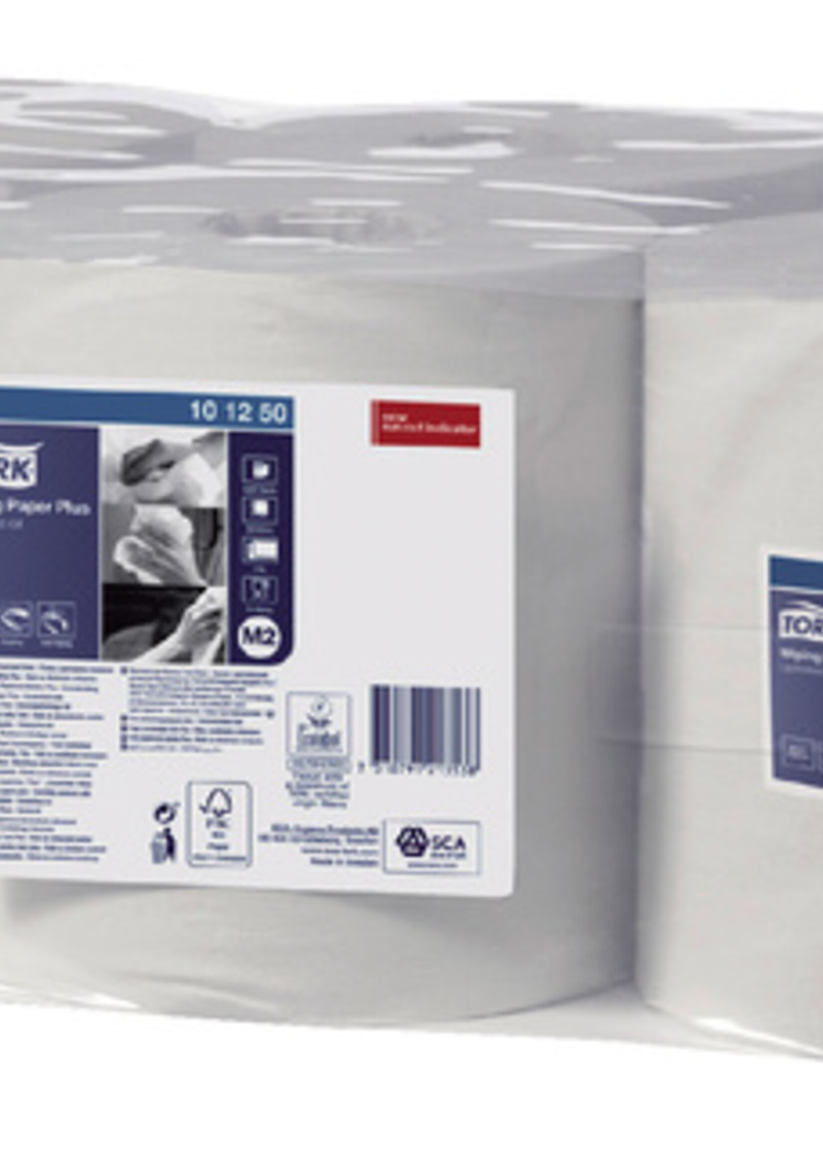 Tork Poetspapier Tork Wiping plus M2  160m wit 101250