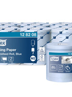 Tork Poetspapier Tork M2 centerfeed  1-laags 320m blauw 128208