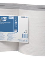 Tork Rouleau de nettoyage Tork Basic Combi W1/2 129262 340m blanc