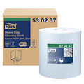 Tork Chiffon de nettoyage Tork Heavy-duty W1/2/3 530237 multifonction 280 fls bleu