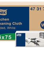 Tork Chiffon de nettoyage Tork Kitchen Cleaning W4 473179 extra absorbant blanc