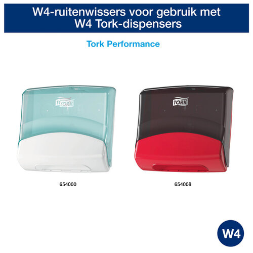 Tork Reinigingsdoek Tork Kitchen Cleaning W4 extra absorberend wit 473179