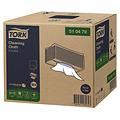 Tork Chiffon de nettoyage Tork Cleaning W4 510479 non tissé blanc 120 feuilles