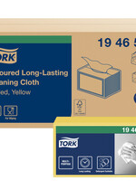 Tork Chiffon de nettoyage Tork Long Lasting W8 194650 multifonctionnel plié jaune
