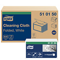 Tork Chiffon de nettoyage Tork Cleaning W8 510150 non-tissé blanc 8x55 feuilles