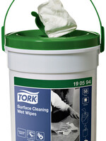 Tork Lingettes imprégnées Tork Surface W15 190594 texture résistante