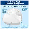 Tork Distributeur papier toilette Tork T2 Mini Jumbo 555000 blanc