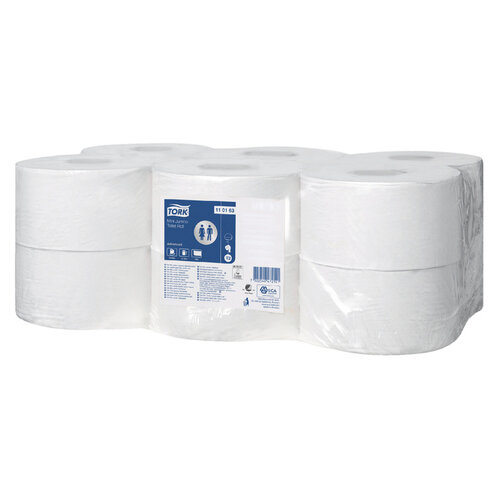 Tork Toiletpapier Tork T2 Universal 1-laags 240mtr wit 110163