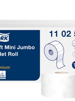 Tork Toiletpapier Tork Mini Jumbo T2 premium 2-laags 170mtr wit 110253