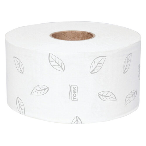 Tork Toiletpapier Tork Mini jumbo T2 premium 3-laags 12x120mtr wit 110255