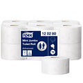 Tork Papier toilette Tork T2 Mini Jumbo  Advanced 120280 2 épaisseurs 12 rouleaux blanc