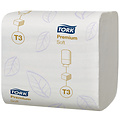Tork Papier toilette Tork T3 114273 Premium plié doux 2 épaisseurs 252 feuilles par lot blanc