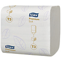 Tork Toiletpapier Tork T3 zacht gevouwen premium 2-laags 252vel per bundel 114273