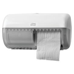 Distributeur papier toilette Tork T4 Elevation Twin Vertical 557000 blanc