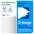 Tork Papier toilette Tork T4 110316 Premium traditionnel 3 ép 250fls blanc