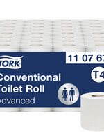 Tork Papier toilette Tork T4 110767 Advanced 2 ép 250fls blanc