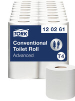 Tork Papier toilette Tork T4 120261 Advanced 2 ép 488fls 4 rouleaux blanc
