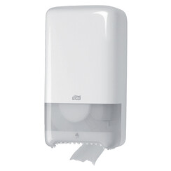 Distributeur papier toilette Tork Twin Mid-size T6 Elevation 557500 blanc