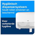 Tork Toiletpapier Tork T7 hulsloos advanced mid-size 2-laags 900vel wit 472199