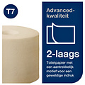 Tork Toiletpapier Tork T7 hulsloos Natural Advanced midsize 2-laags 900vel 472155