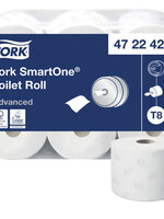 Tork Papier toilette Tork SmartOne T8 472242 Advanced 2 épaisseurs 1150 feuilles blanc