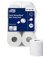 Tork Toiletpapier Tork SmartOne® Mini T9 advanced 2-laags 620 vel  wit  472193