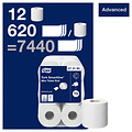 Tork Toiletpapier Tork SmartOne® Mini T9 advanced 2-laags 620 vel  wit  472193