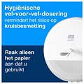 Tork Toiletpapier Tork SmartOne® Mini T9 advanced 2-laags 620 vel  wit  472193