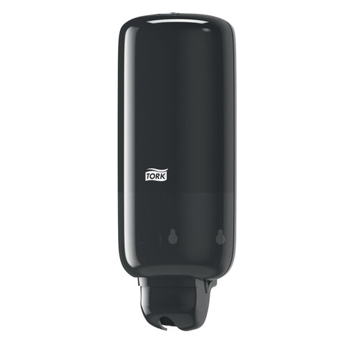 Tork Zeepdispenser Tork S11 Elevation vloeibare en sprayzeep  hygienisch zwart 560008
