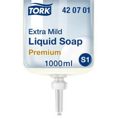 Savon liquide Tork S1 420701 extra doux non parfumé 1000ml